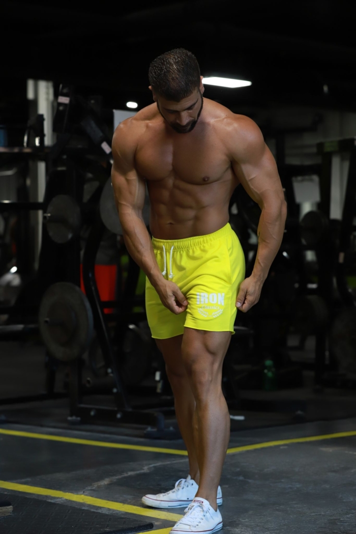 Raw cut shorts